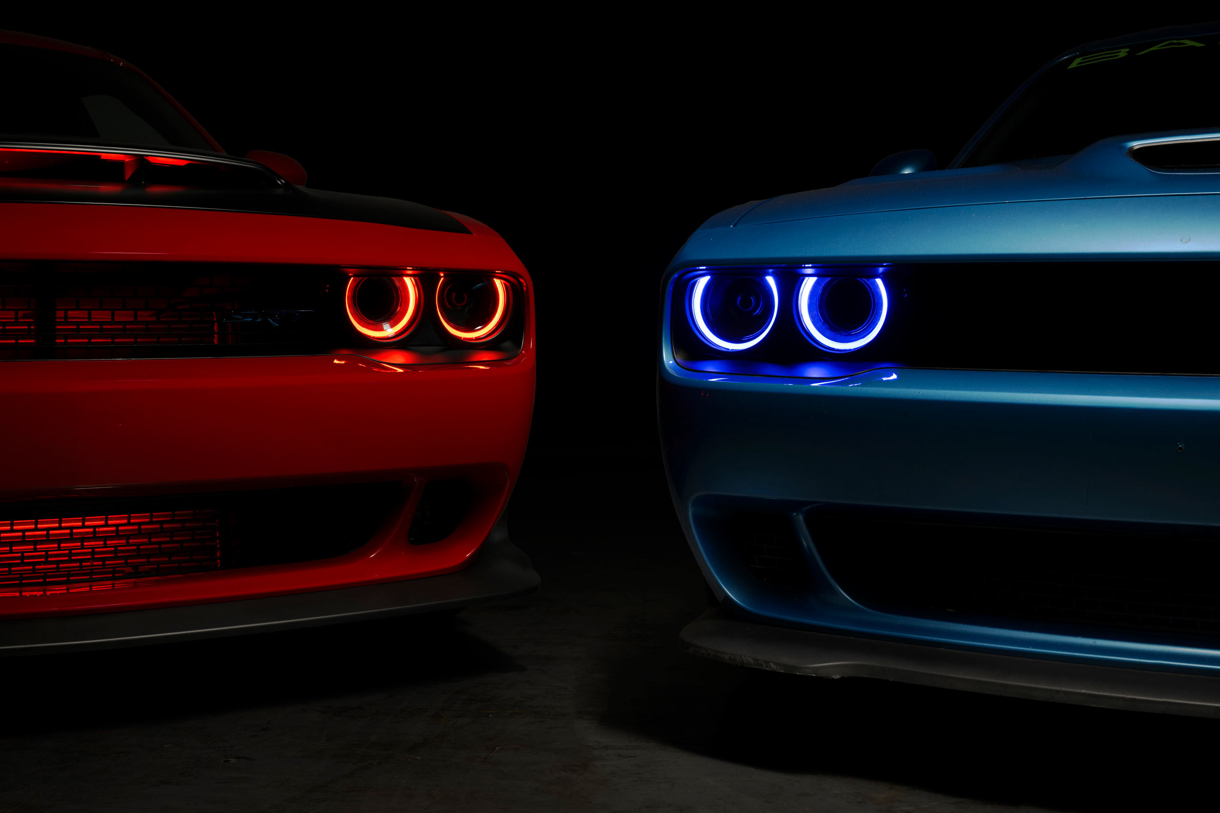Morimoto XRGB LED Headlights: Dodge Challenger (15-23 / RGB / Set